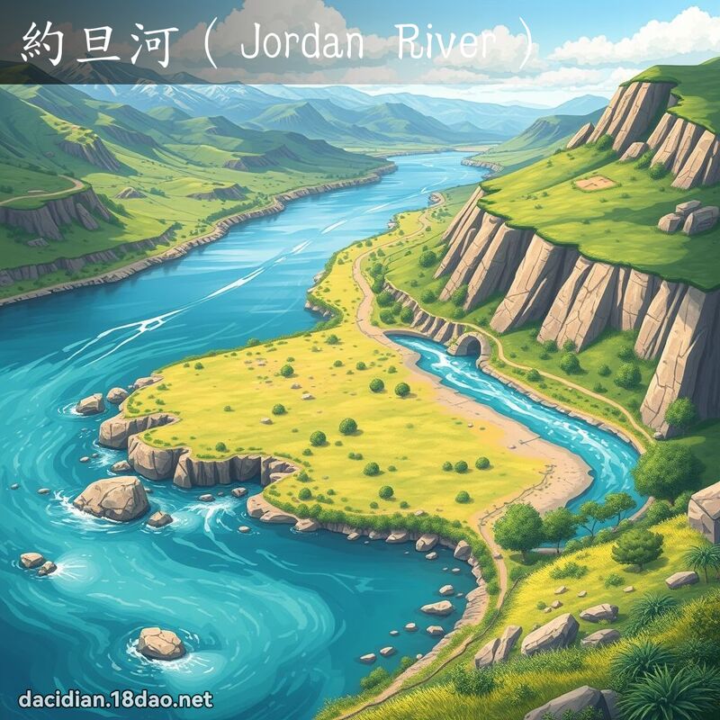 约旦河（Jordan River） - 国语大辞典配图
