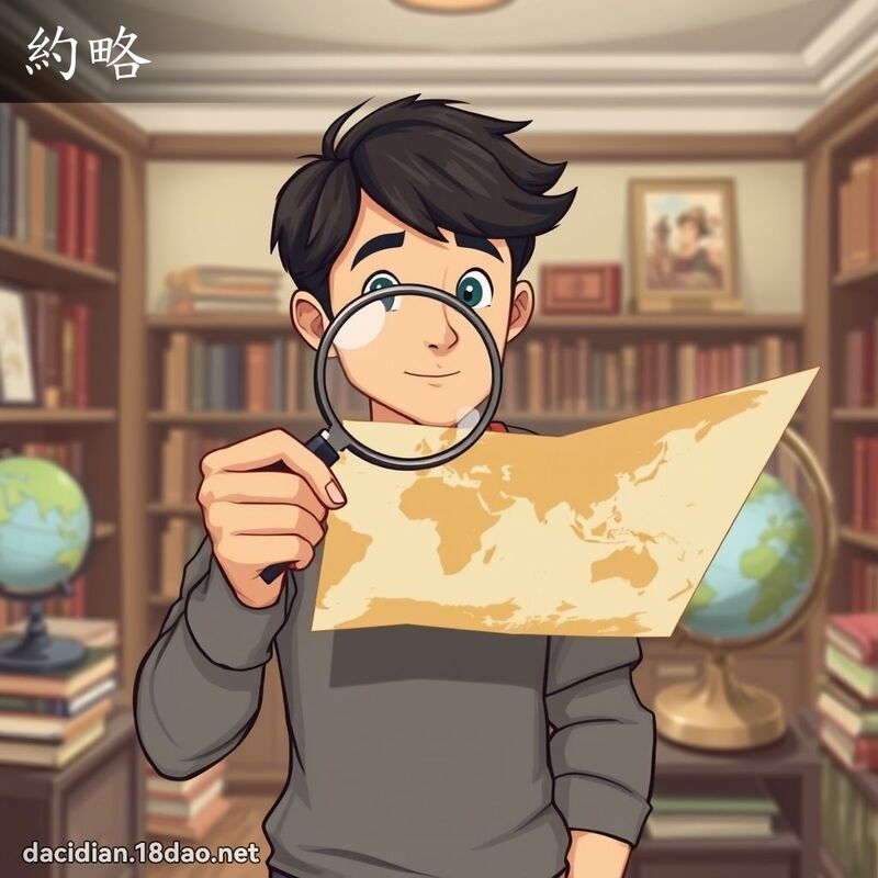 約略 - 國語大辭典配圖