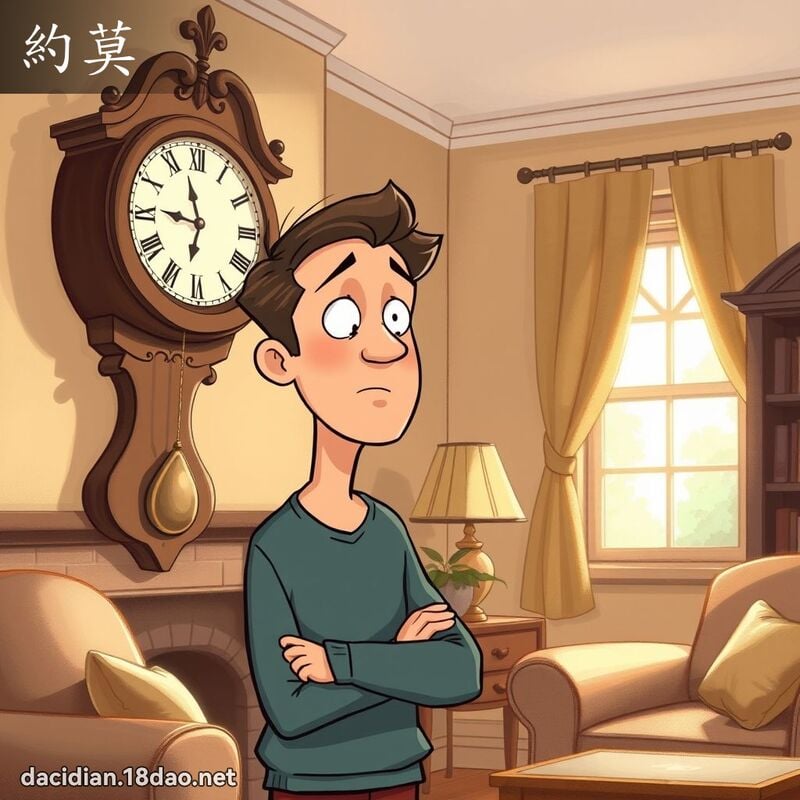 約莫 - 國語大辭典配圖