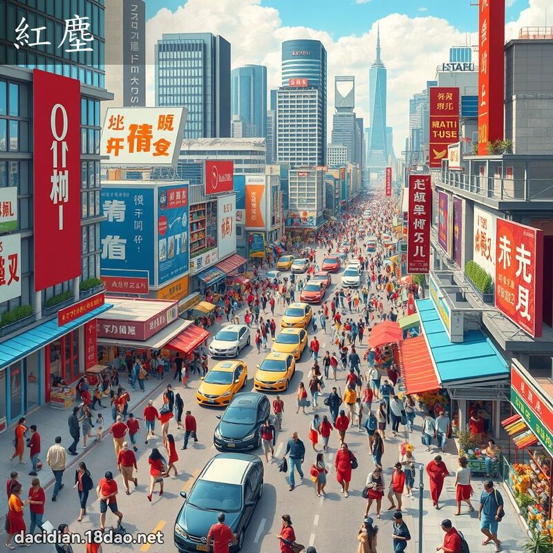 红尘 - 国语大辞典配图