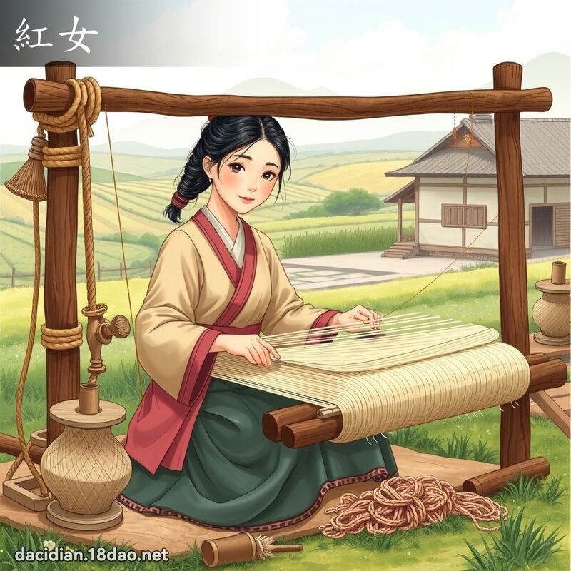 红女 - 国语大辞典配图