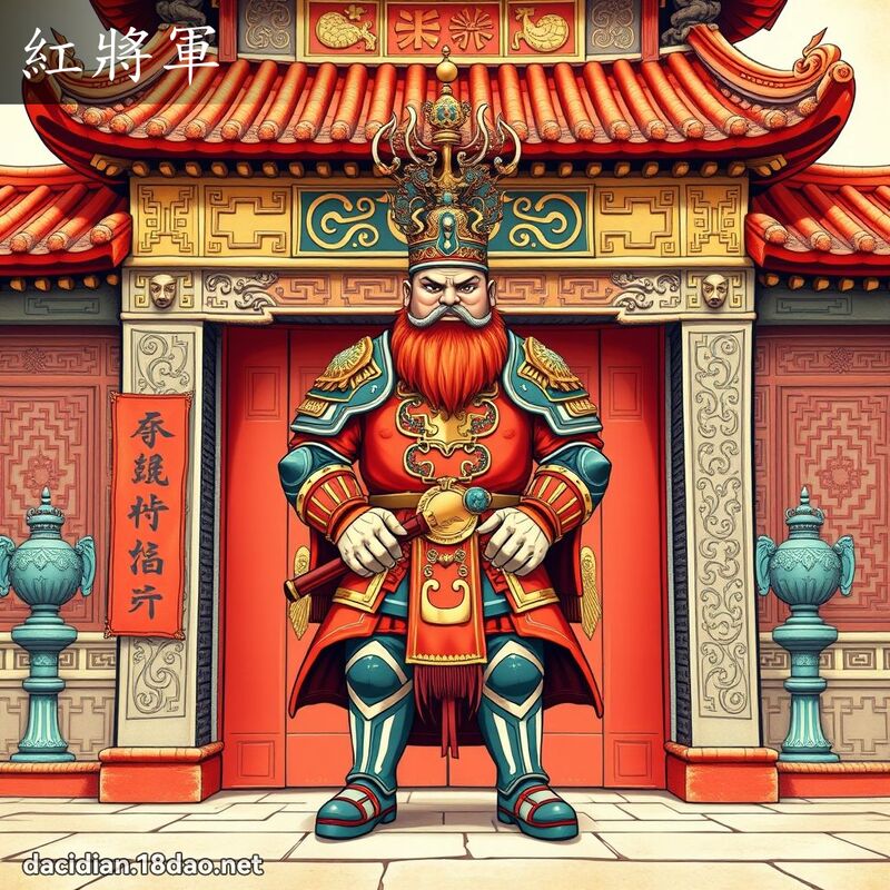 红將军 - 国语大辞典配图