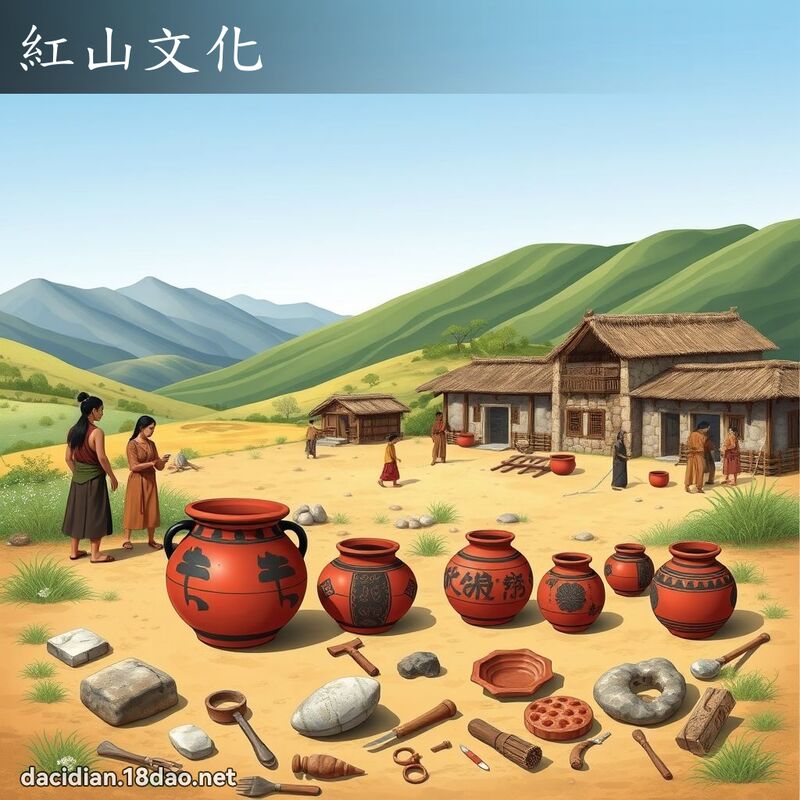 红山文化 - 国语大辞典配图