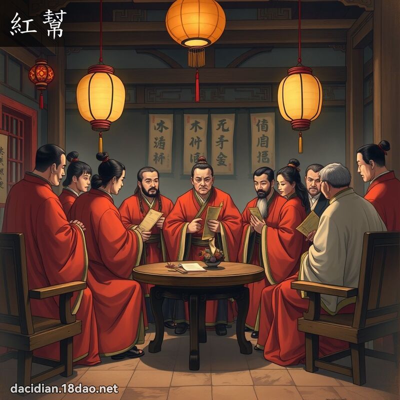 红帮 - 国语大辞典配图