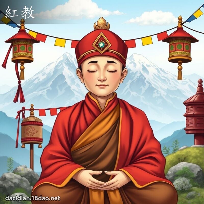 红教 - 国语大辞典配图