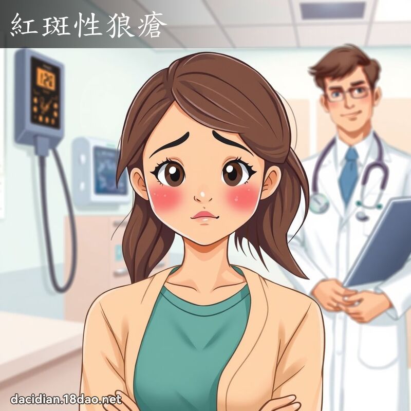 红斑性狼疮 - 国语大辞典配图