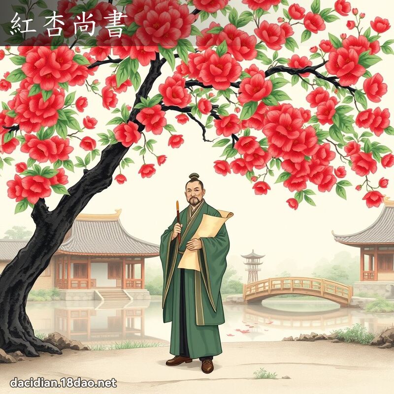 红杏尚书 - 国语大辞典配图
