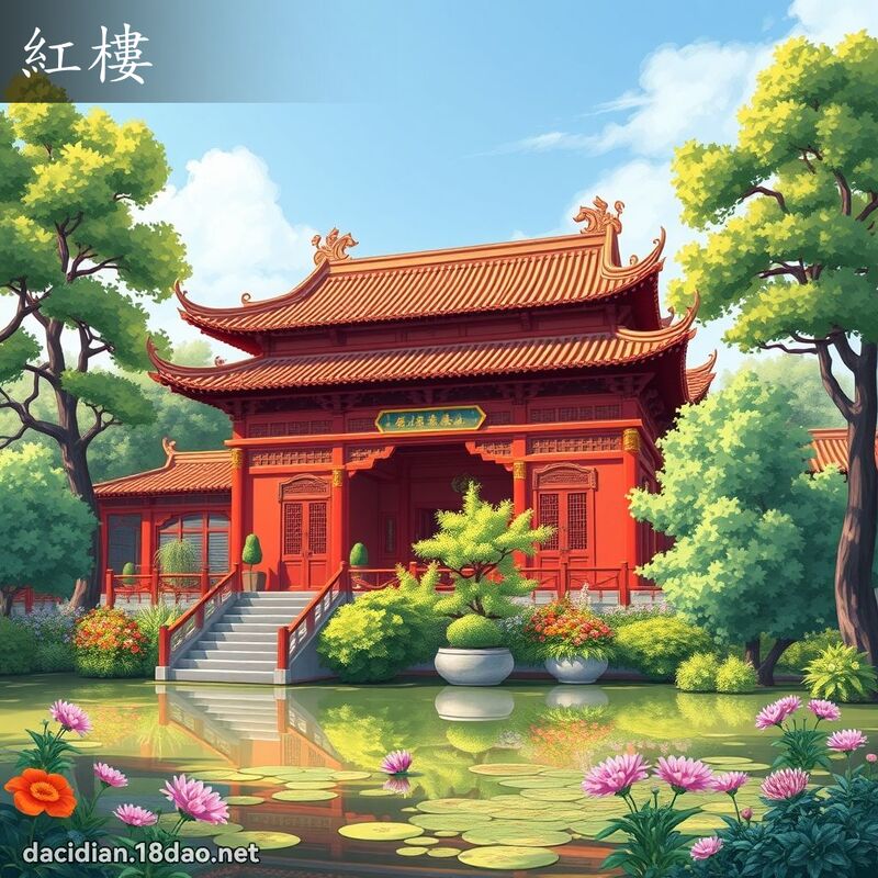 红楼 - 国语大辞典配图