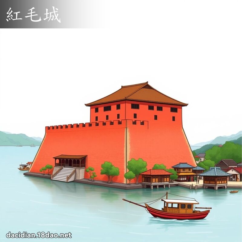 红毛城 - 国语大辞典配图