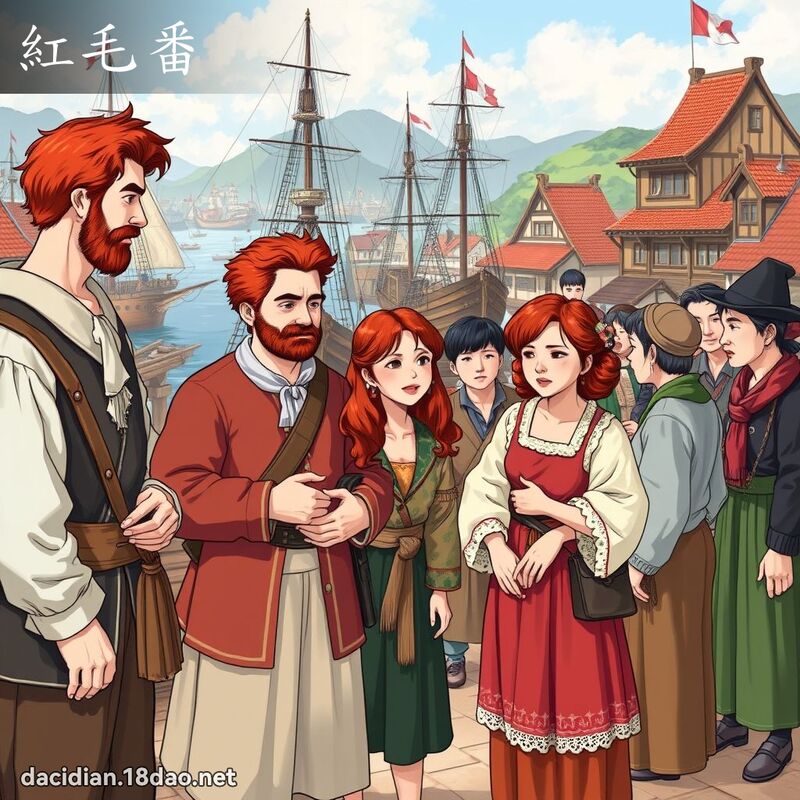 紅毛番 - 國語大辭典配圖