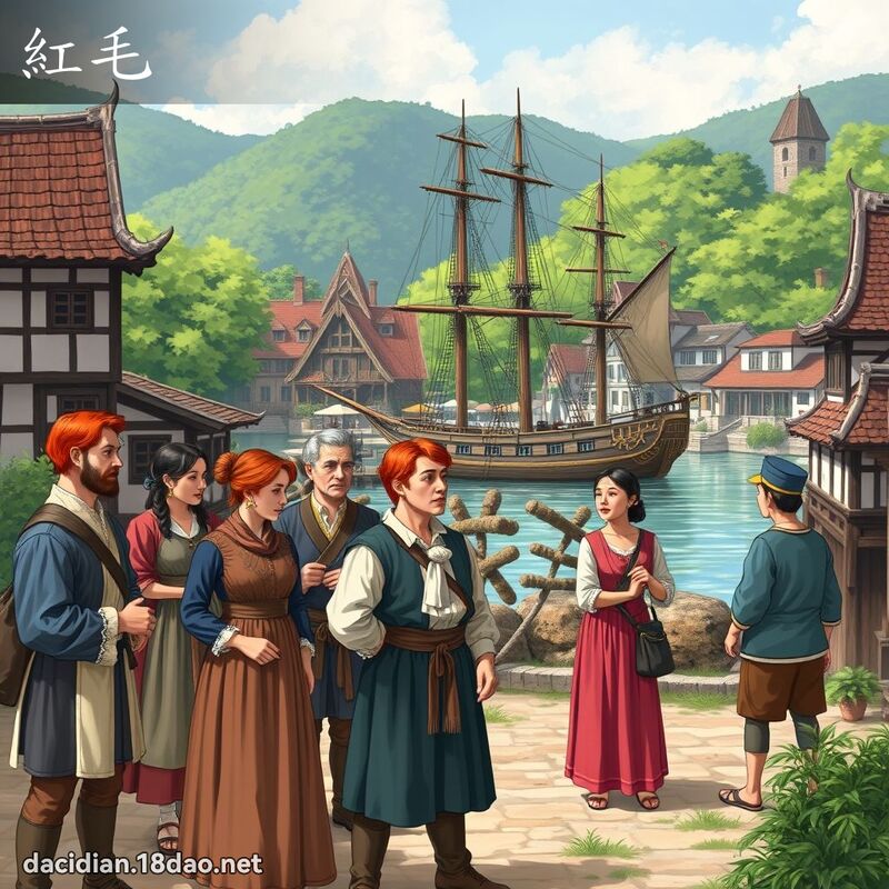 红毛 - 国语大辞典配图