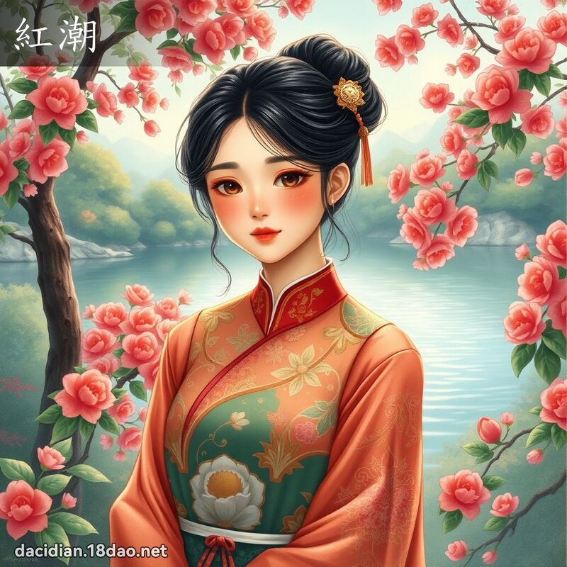 红潮 - 国语大辞典配图