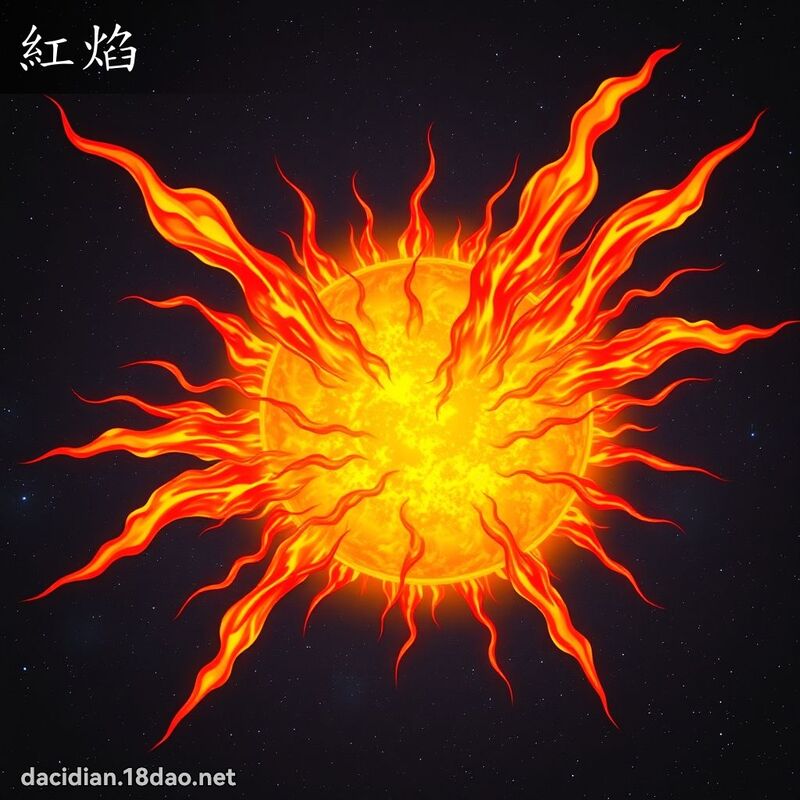 红焰 - 国语大辞典配图