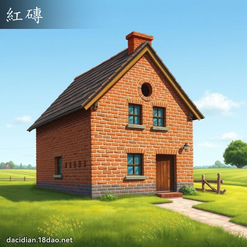 紅磚 - 國語大辭典配圖