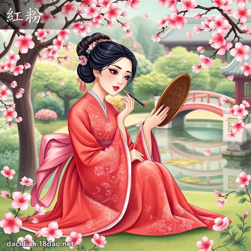 红粉 - 国语大辞典配图