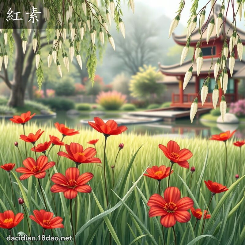 红素 - 国语大辞典配图