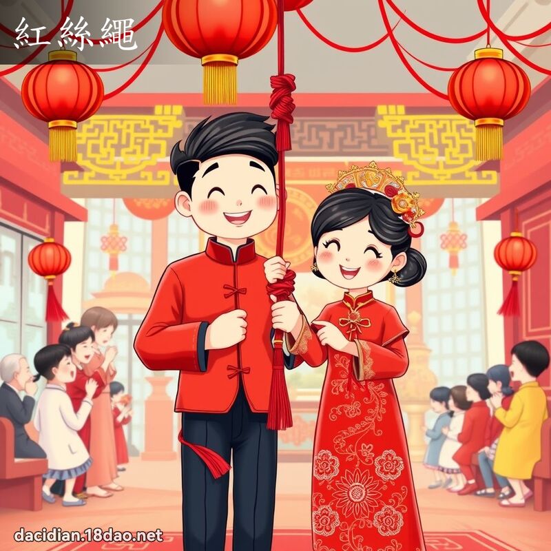 红丝绳 - 国语大辞典配图
