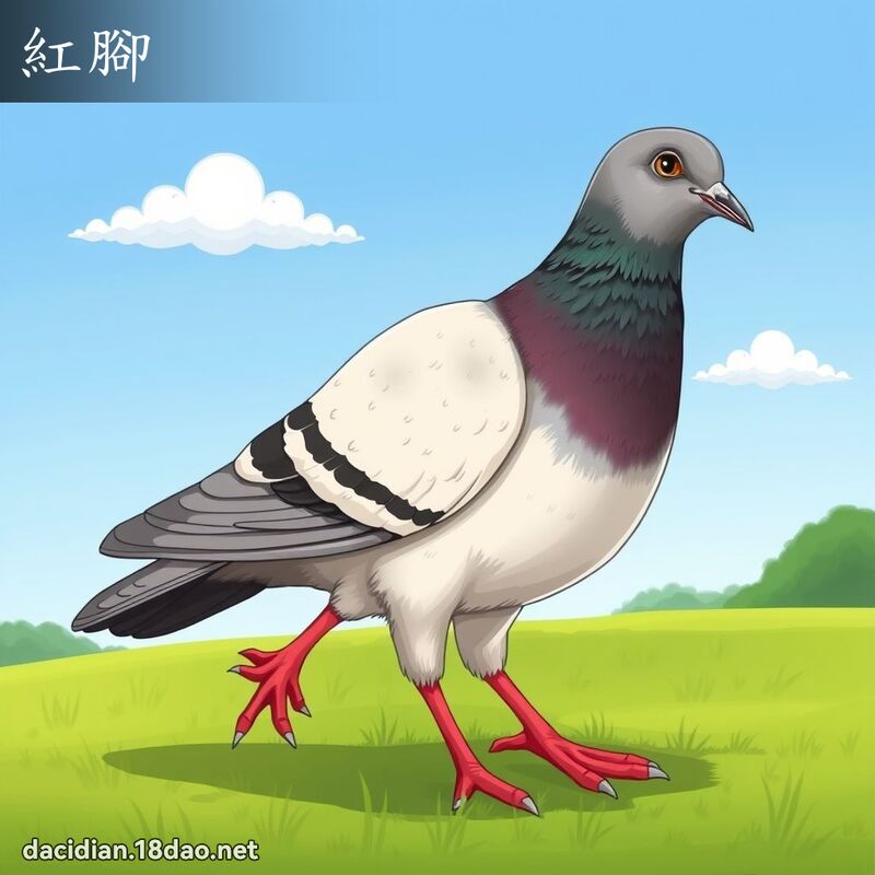 红脚 - 国语大辞典配图