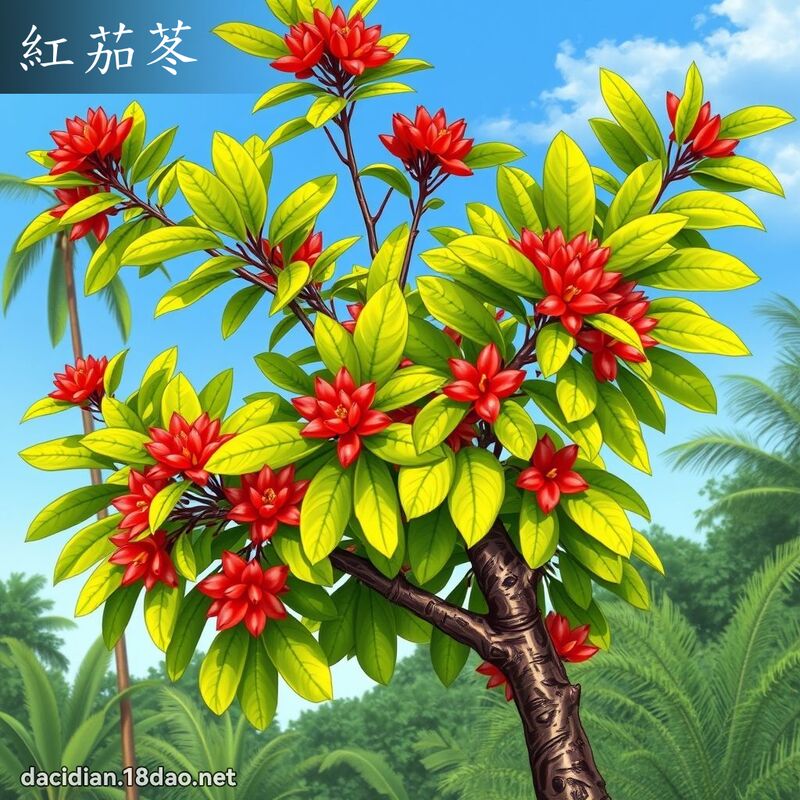 红茄苳 - 国语大辞典配图
