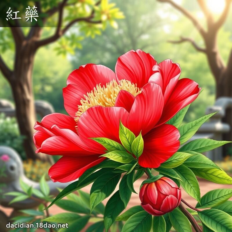 紅藥 - 國語大辭典配圖
