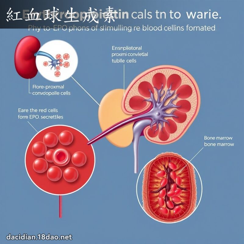 紅血球生成素 - 國語大辭典配圖