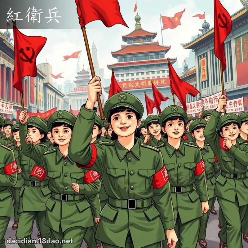 紅衛兵 - 國語大辭典配圖