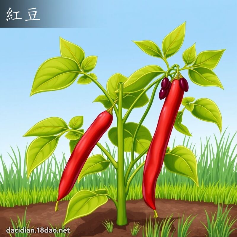 紅豆 - 國語大辭典配圖