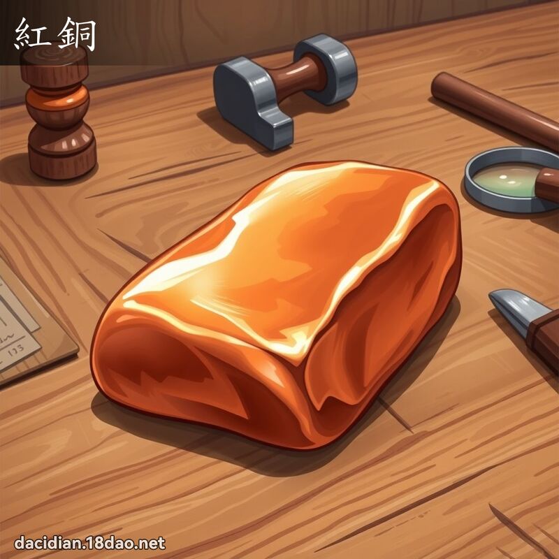 紅銅 - 國語大辭典配圖