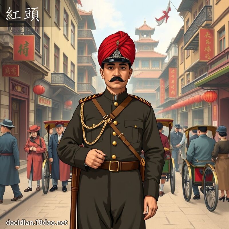 红头 - 国语大辞典配图