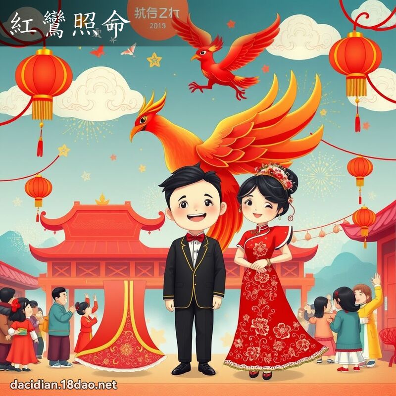 红鸞照命 - 国语大辞典配图