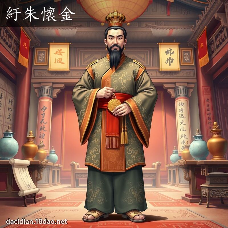 紆朱懷金 - 國語大辭典配圖