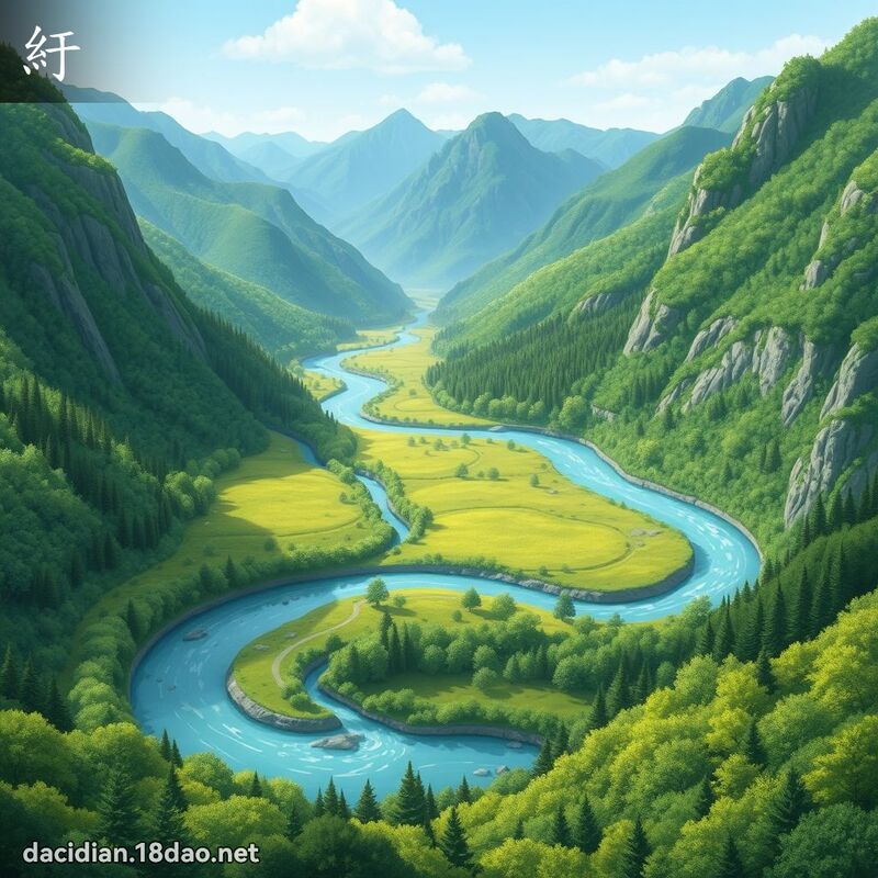 紆 - 国语大辞典配图