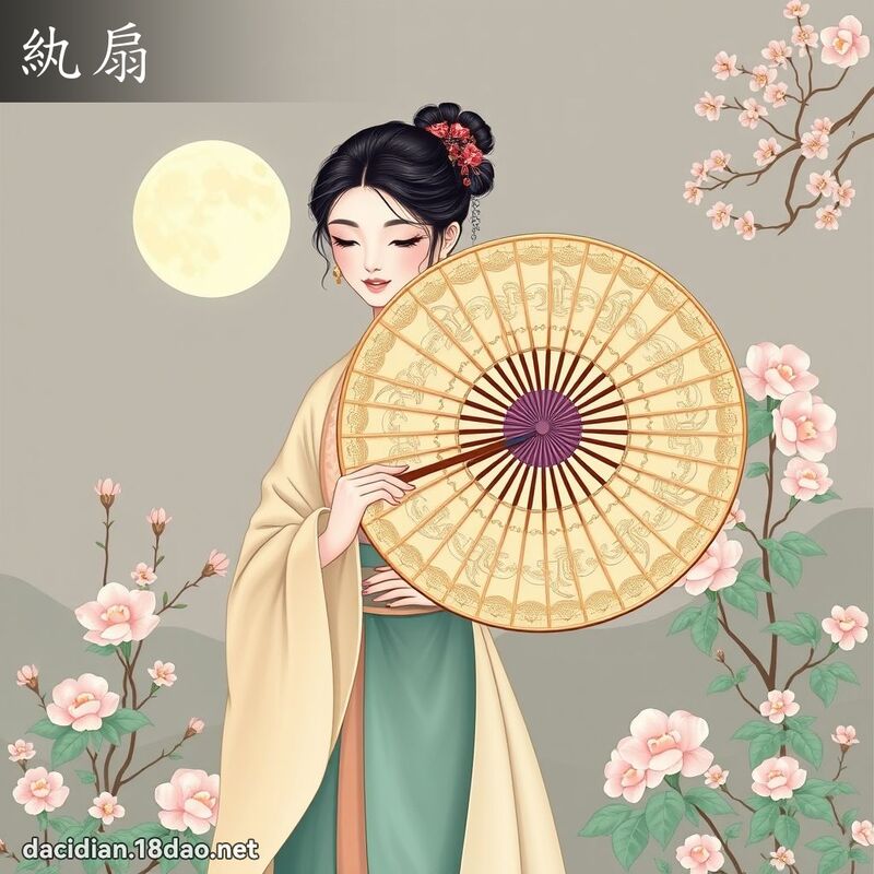 紈扇 - 國語大辭典配圖