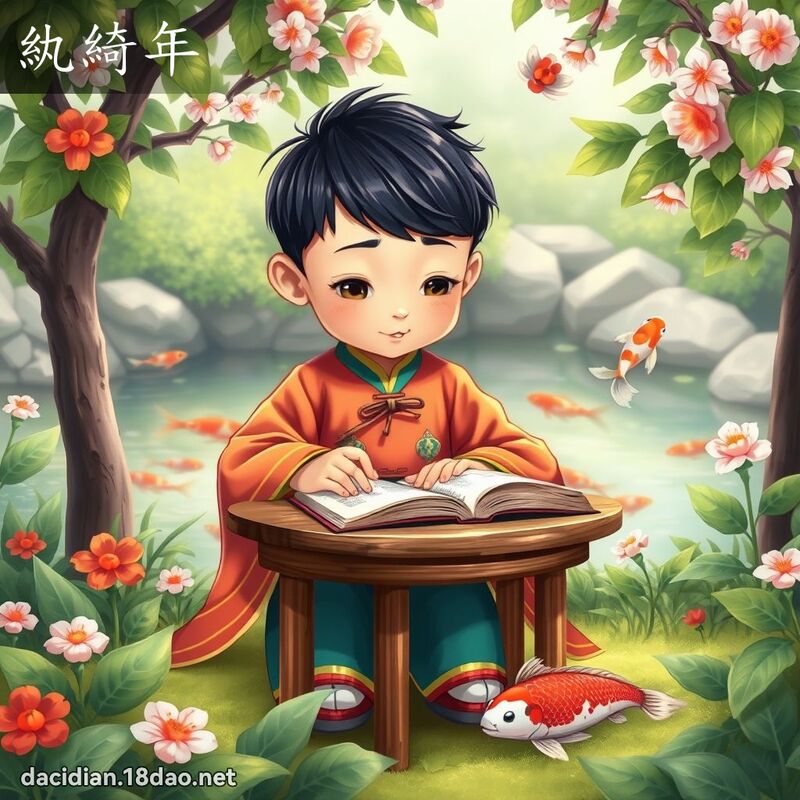 紈綺年 - 国语大辞典配图