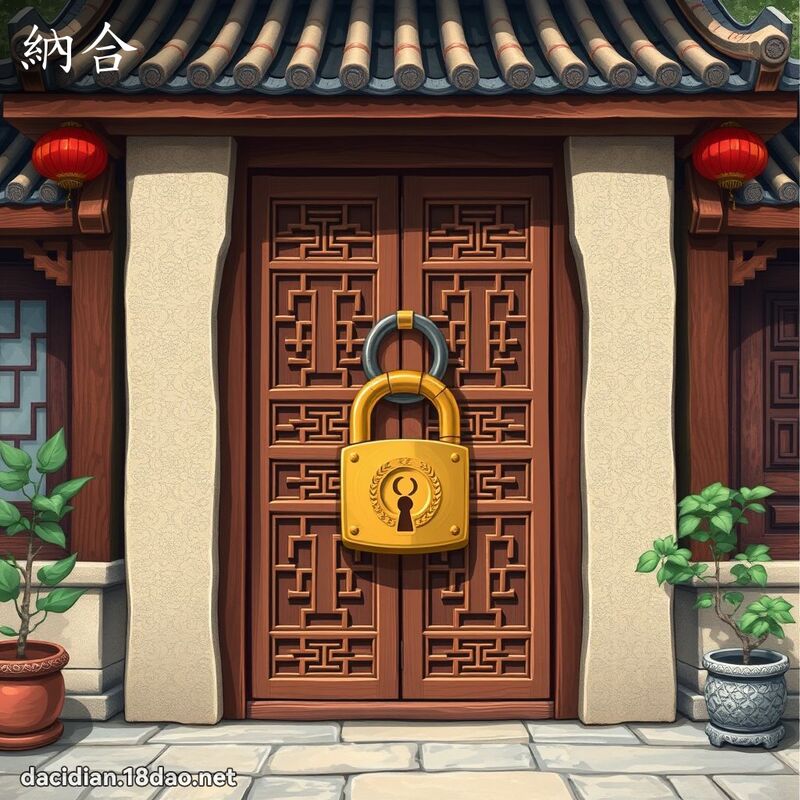 納合 - 國語大辭典配圖
