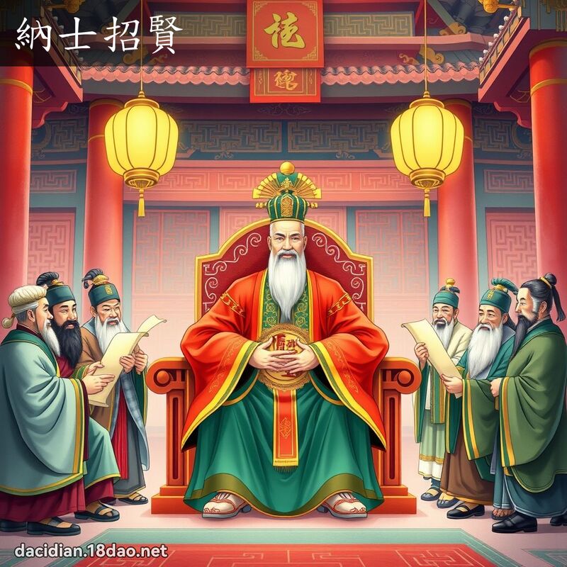 纳士招贤 - 国语大辞典配图