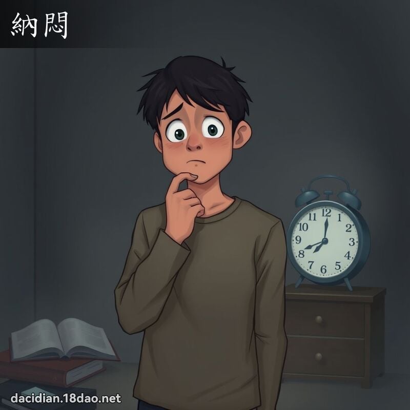 纳闷 - 国语大辞典配图