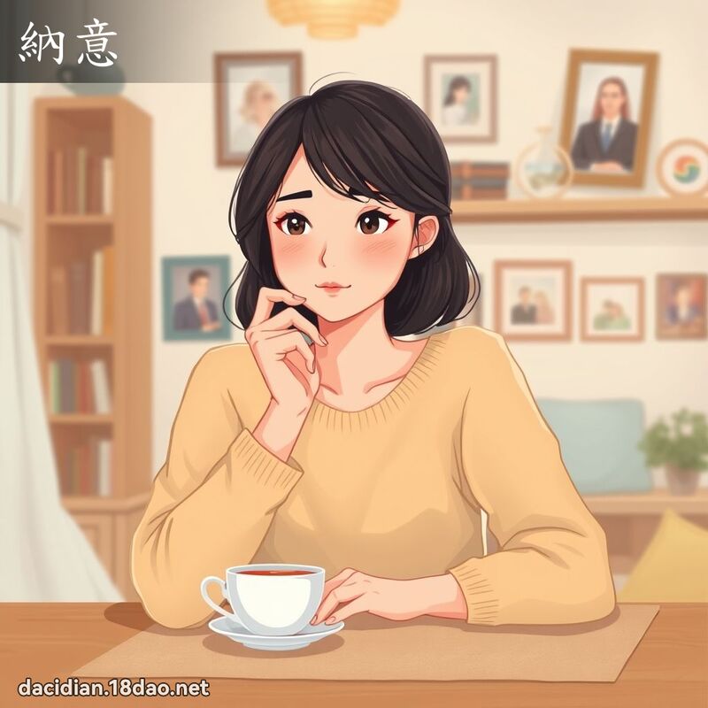 納意 - 國語大辭典配圖