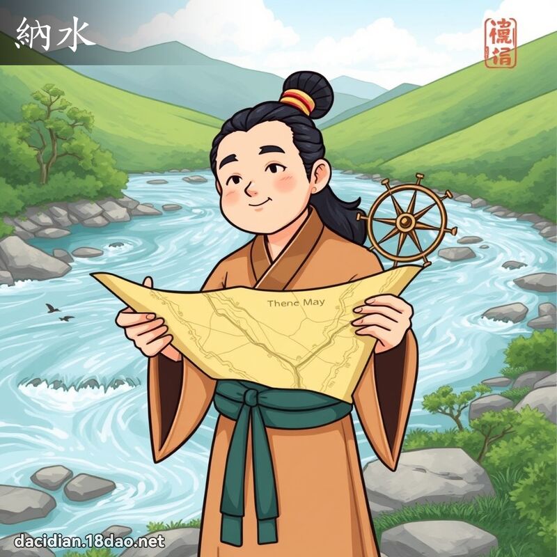 納水 - 國語大辭典配圖