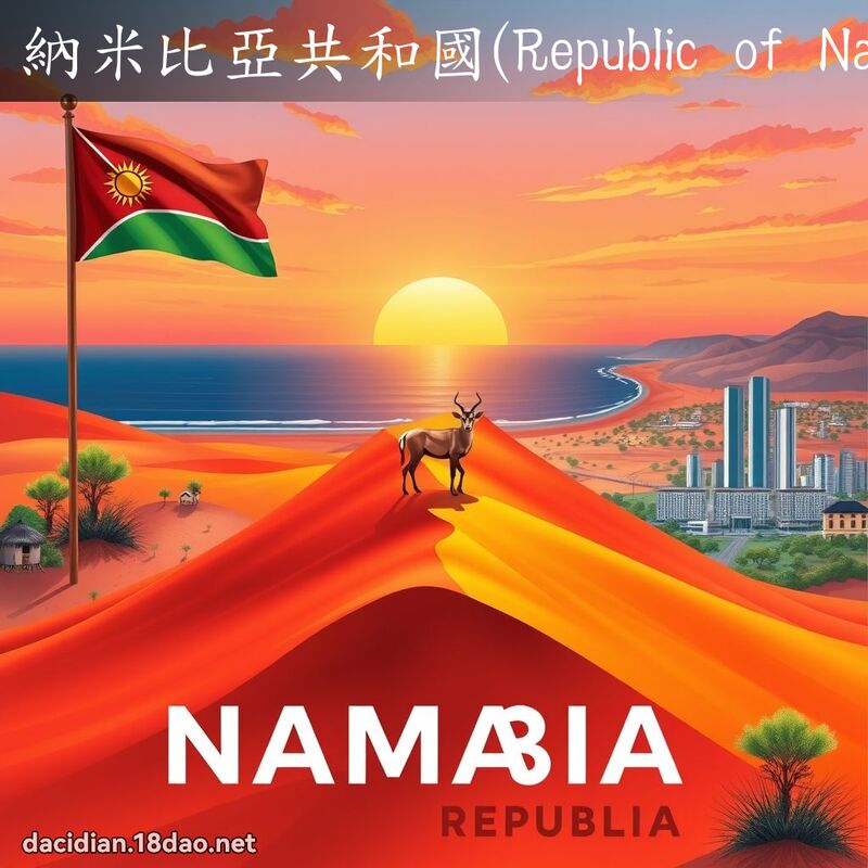 納米比亞共和國(Republic of Namiblia) - 國語大辭典配圖