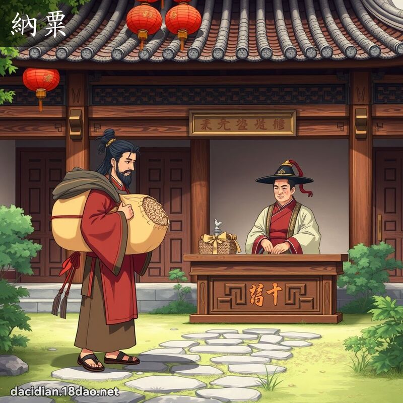 纳粟 - 国语大辞典配图