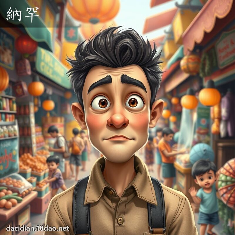 納罕 - 國語大辭典配圖