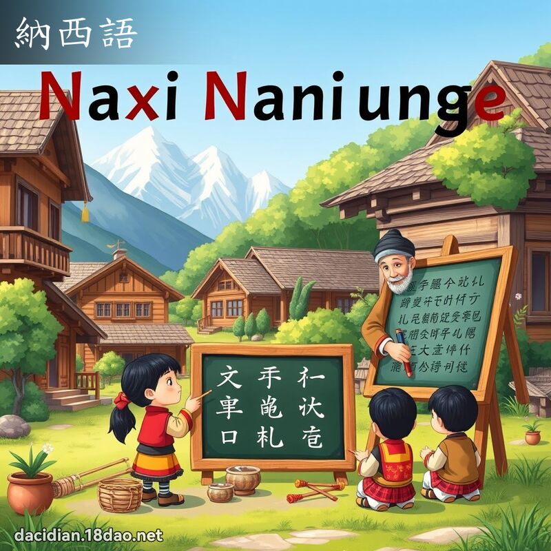 納西語 - 國語大辭典配圖