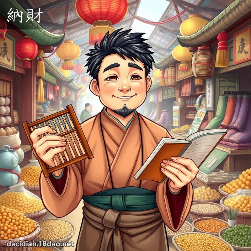 纳财 - 国语大辞典配图