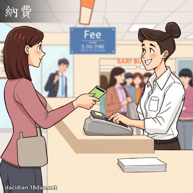纳费 - 国语大辞典配图