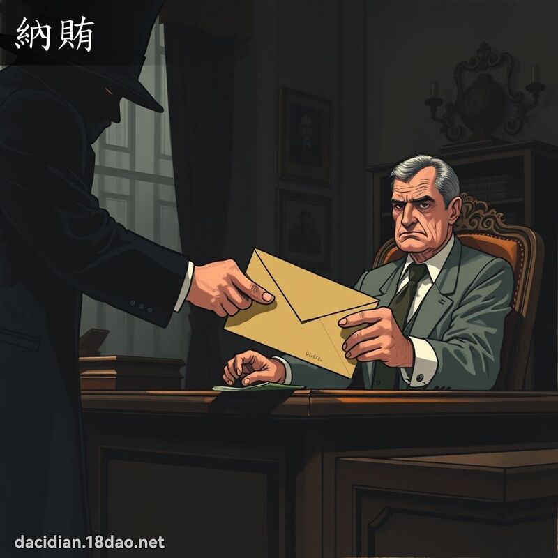 納賄 - 國語大辭典配圖