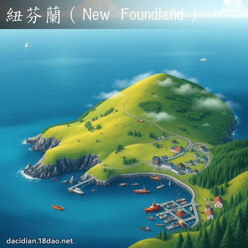 紐芬蘭（New Foundland） - 國語大辭典配圖