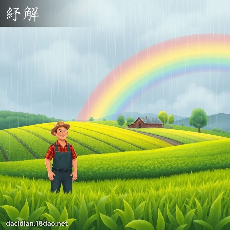 紓解 - 国语大辞典配图