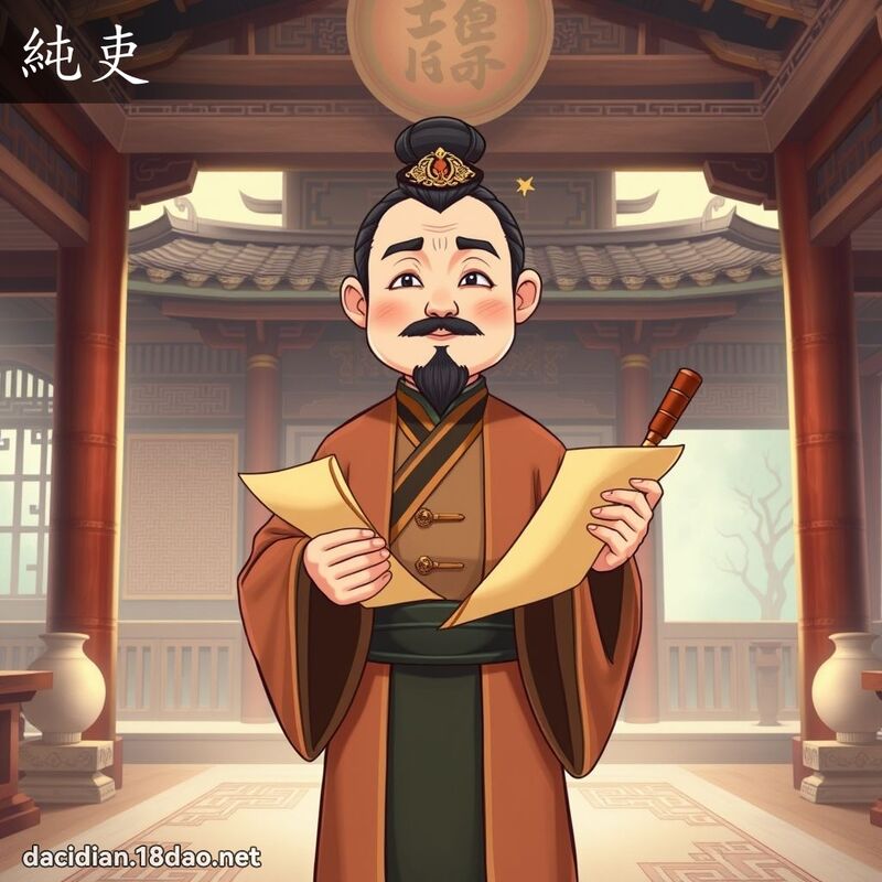 纯吏 - 国语大辞典配图
