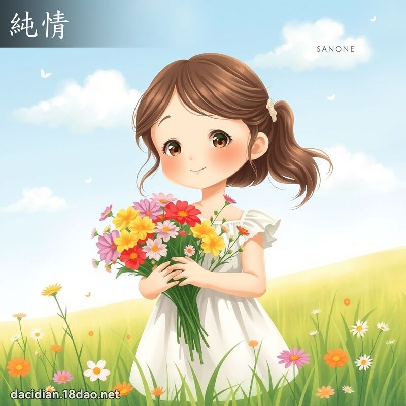 純情 - 國語大辭典配圖
